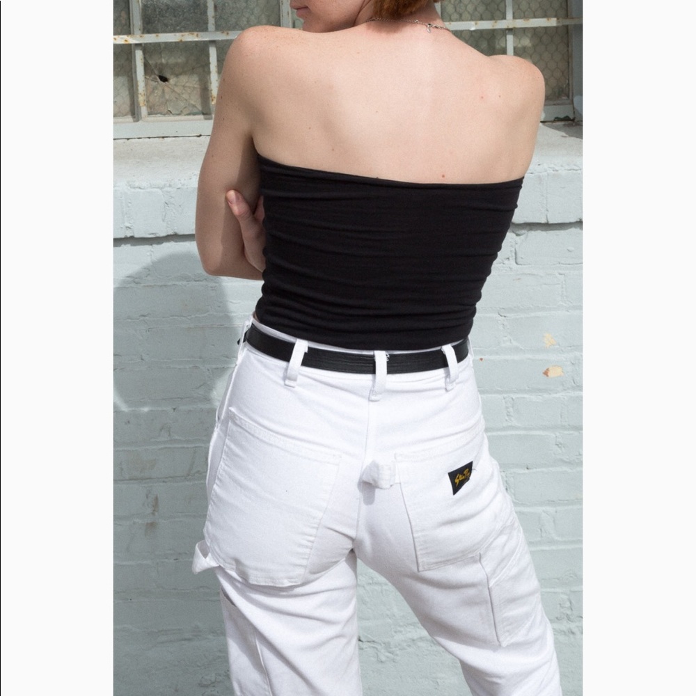 Brandy Melville Jenny Tub Top - Black - Picture 2 of 6